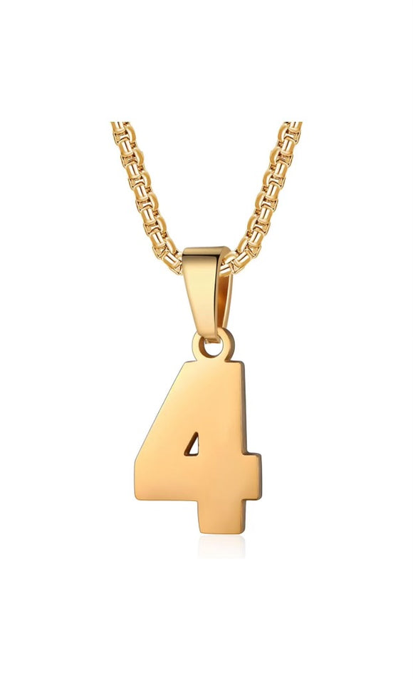 Number Pendants
