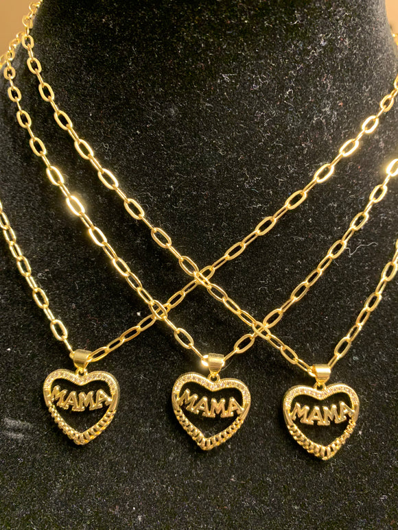 Heart Mama Pendant