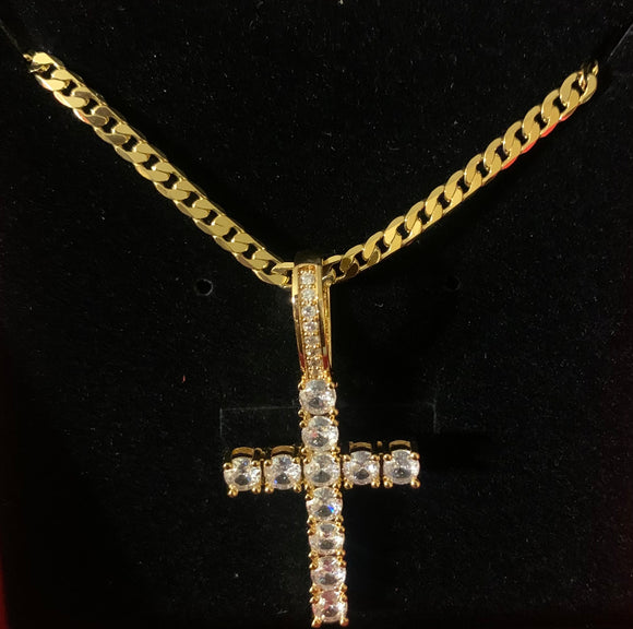 Cuban Cross Pendant