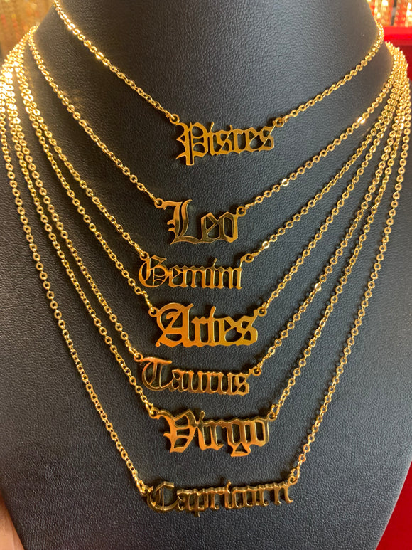 Twelve Constellations Zodiac Bar