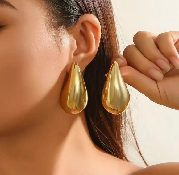 Luxury Oversized Drop Earrings