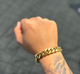 Gold Cuban Bracelet