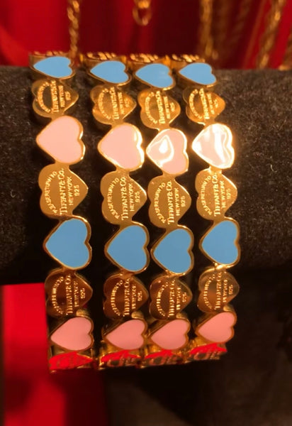 Heart Tiff Bangle