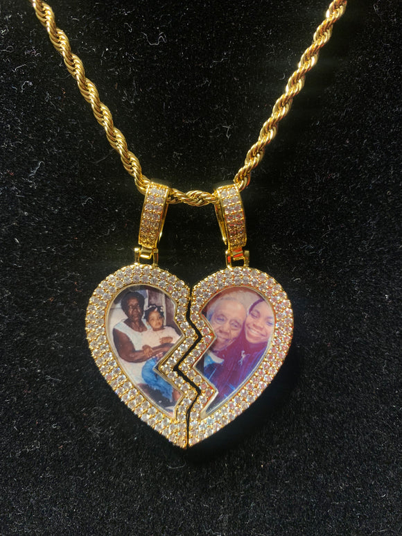 Broken Heart Pendant