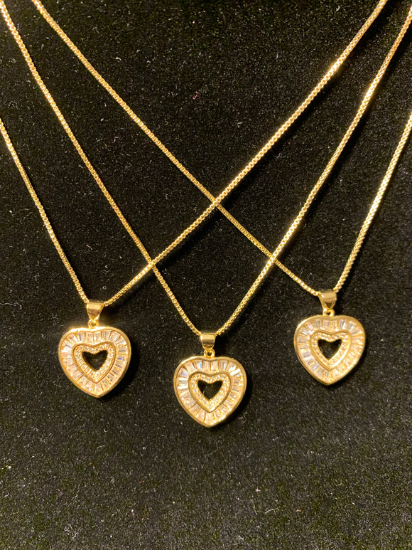 Diamond Heart Pendant