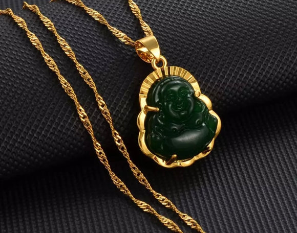 Dark Green Buddha