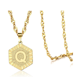 Oversized Octagon Pendant