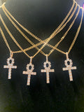 Diamond Ankh Pendant