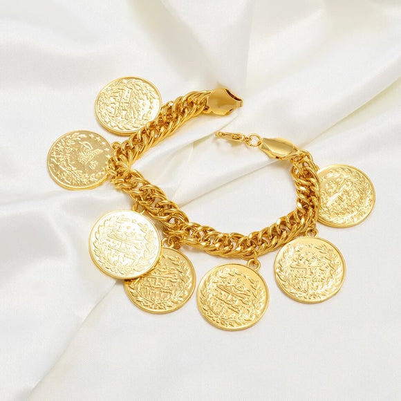 Coin Bracelet