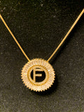 Diamond Letter Pendant