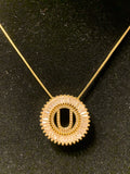 Diamond Letter Pendant