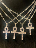 Diamond Ankh Pendant