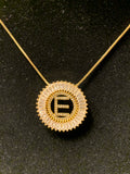 Diamond Letter Pendant