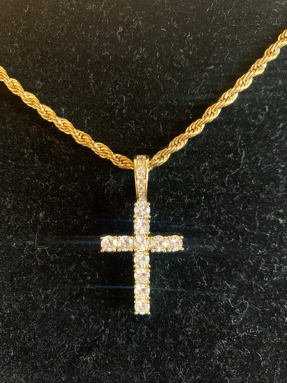 Diamond Cross Pendant