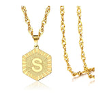 Oversized Octagon Pendant