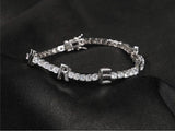Custom Tennis Name Bracelet