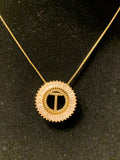 Diamond Letter Pendant
