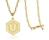 Oversized Octagon Pendant