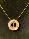Diamond Letter Pendant