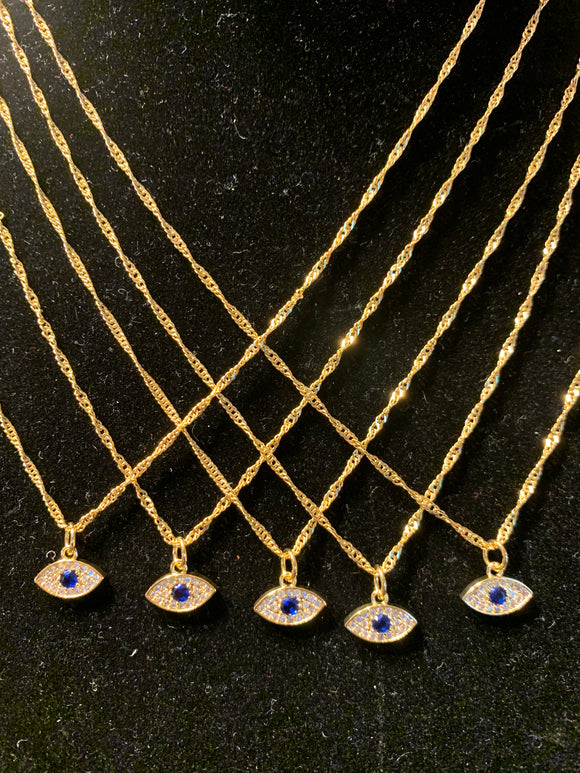 Mini Evil Eye Pendant