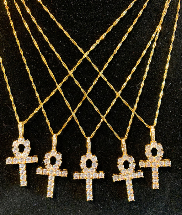 Gold Ankh Pendant
