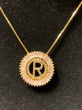 Diamond Letter Pendant