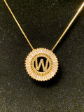 Diamond Letter Pendant