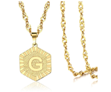 Oversized Octagon Pendant