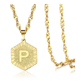 Oversized Octagon Pendant