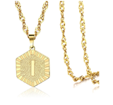 Oversized Octagon Pendant