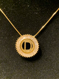 Diamond Letter Pendant