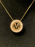 Diamond Letter Pendant