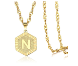 Oversized Octagon Pendant