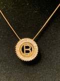 Diamond Letter Pendant