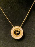 Diamond Letter Pendant