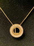 Diamond Letter Pendant
